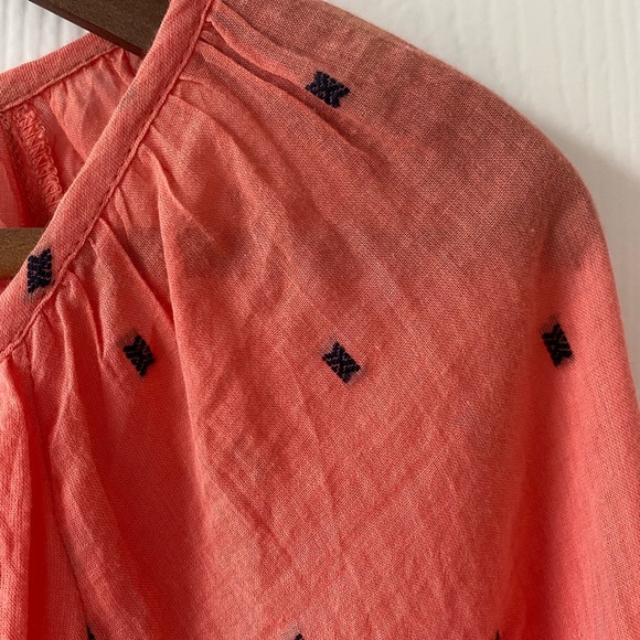 JCrew lightweight orange top - Picture 3 of 4